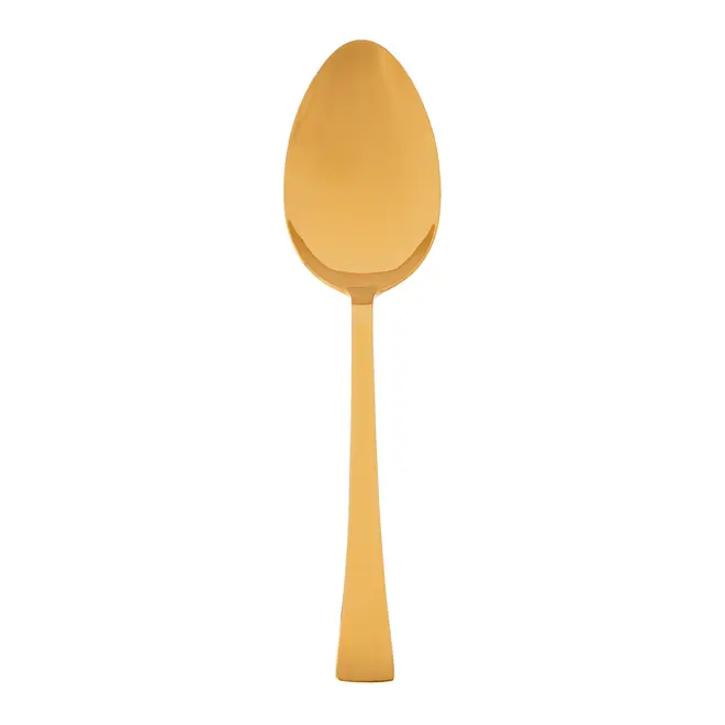 COLHER 26 CM BERNA - OURO - Foto 1