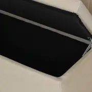 CANTO ALEMÃO MÓDULO 80 CM COM BAÚ PLATZ - BEGE - Foto 8