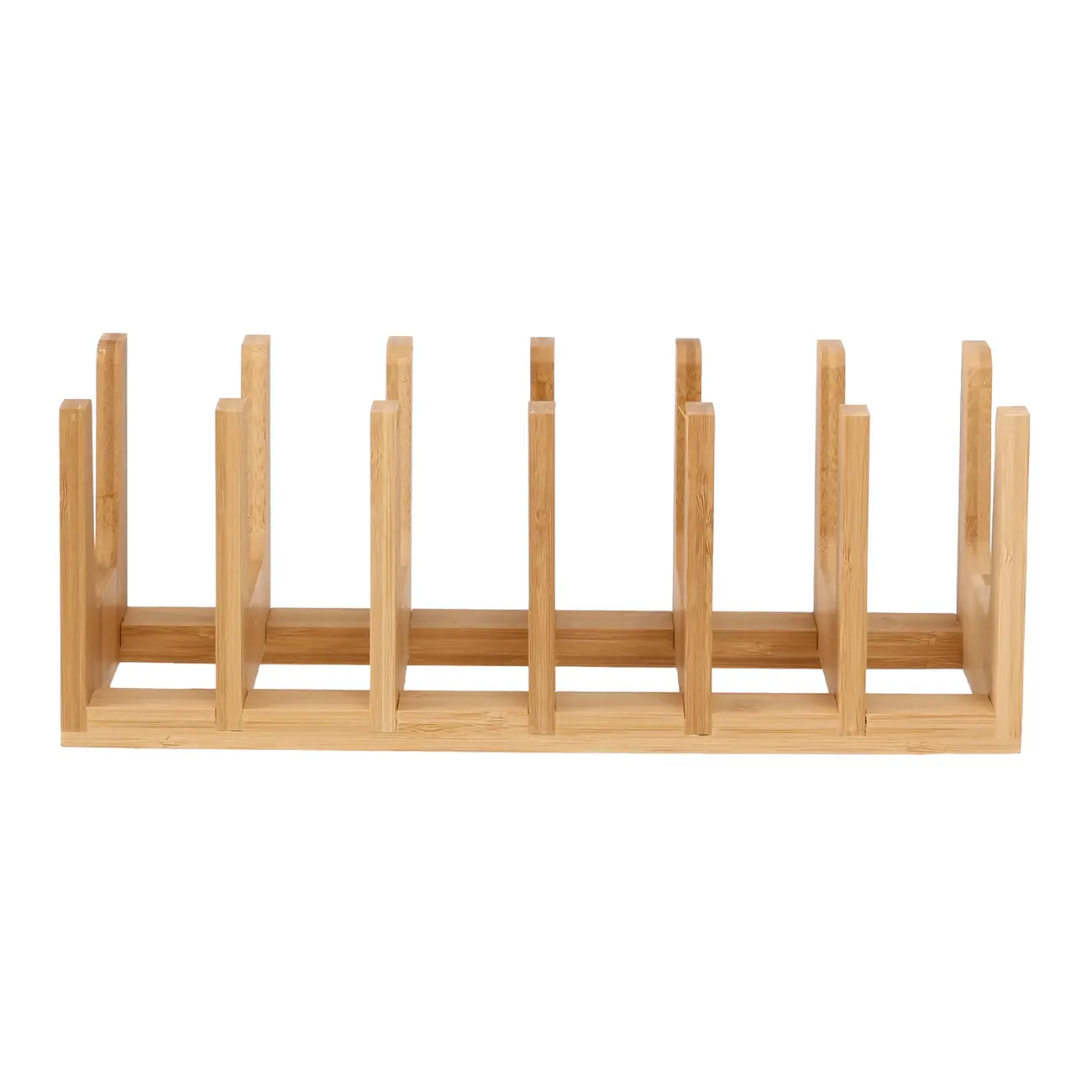 ORGANIZADOR DE PRATOS HORIZONTAL BAMBOO - BAMBU - Foto 2