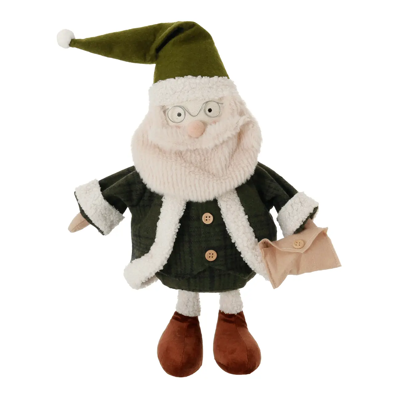 ADORNO BONECO PAPAI NOEL VILAREJO NOEL - CIPESTRE/MULTICOR - Foto 1