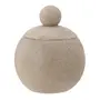 PORTA-ALGODÃO KESHI - BEGE/BRANCO - Foto 2