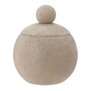 PORTA-ALGODÃO KESHI - BEGE/BRANCO - Foto 2