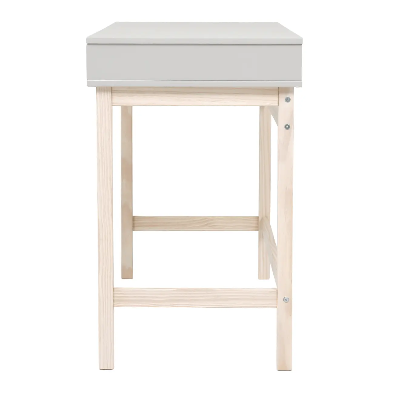 ESCRIVANINHA 2 GAVETAS 1,20 M X 50 CM SNAB - NATURAL WASHED/FLANDRES - Foto 5