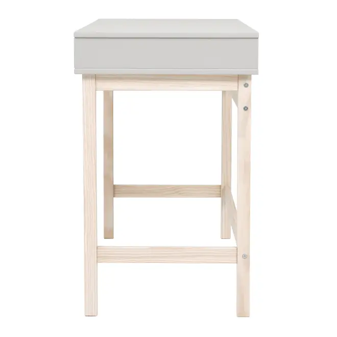 ESCRIVANINHA 2 GAVETAS 1,20 M X 50 CM SNAB - NATURAL WASHED/FLANDRES - Foto 5