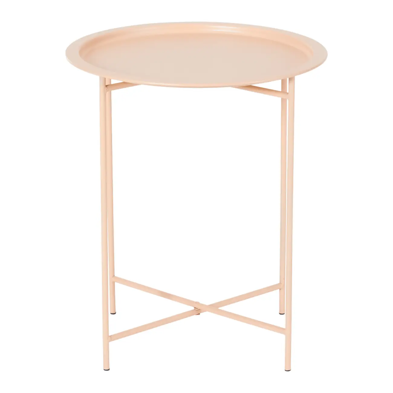MESA LATERAL REDONDA 41 CM PLATTER - VIN ROSE - Foto 3