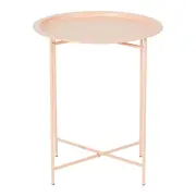 MESA LATERAL REDONDA 41 CM PLATTER - VIN ROSE - Foto 3
