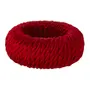 ARGOLA PARA GUARDANAPO CONJUNTO COM 4 PEÇAS INCANTI - VERMELHO - Foto 4
