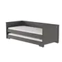 CAMA-SOFÁ 78 CM COM CAMA INFERIOR MON DIEU - GRIS BRULÉ - Foto 6