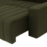 SOFÁ-CAMA RETRÁTIL E RECLINÁVEL 3 LUGARES SNOOZE - MUSGO - Foto 14