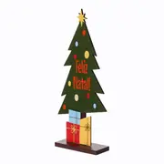 ADORNO DE MESA ÁRVORE 30 CM SANTA ROCKS - MUSGO/MULTICOR - Foto 2