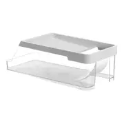 ORGANIZADOR DE LATAS PRACTICAL FRIDGE - INCOLOR/BRANCO - Foto 5