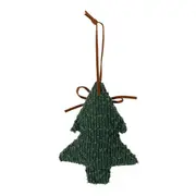 PINGENTE ÁRVORE 9 CM VILAREJO NOEL - CIPRESTE - Foto 3