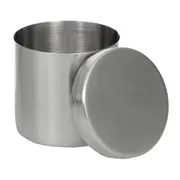 PORTA-ALGODÃO METALLIC - INOX - Foto 2