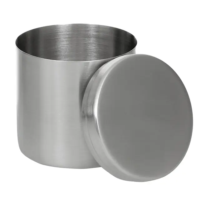 PORTA-ALGODÃO METALLIC - INOX - Foto 2