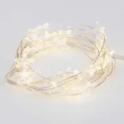LUMINOSO ESTRELA 20 LEDS 2,20 M BORDAR, AMAR E CELEBRAR CORDÃO - INCOLOR - Foto 1