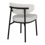 CADEIRA DE JANTAR LOBBY - PRETO/BEGE - Foto 4