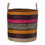 CESTO 45 CM X 35 CM X 35 CM BOLGATANGA - RELVA/MULTICOR - Foto 2