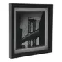 QUADRO 30 CM X 30 CM BROOKLYN BRIDGE - PRETO/BRANCO - Foto 2