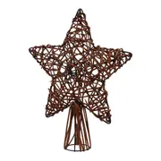 ESTRELA PONTEIRA 31 CM HOHO HOME - MARROM/MANJERICÃO - Foto 2
