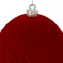 KIT COM 2 PINGENTES BOLA RELEVO COLORFUN XMAS - VERMELHO - Foto 3