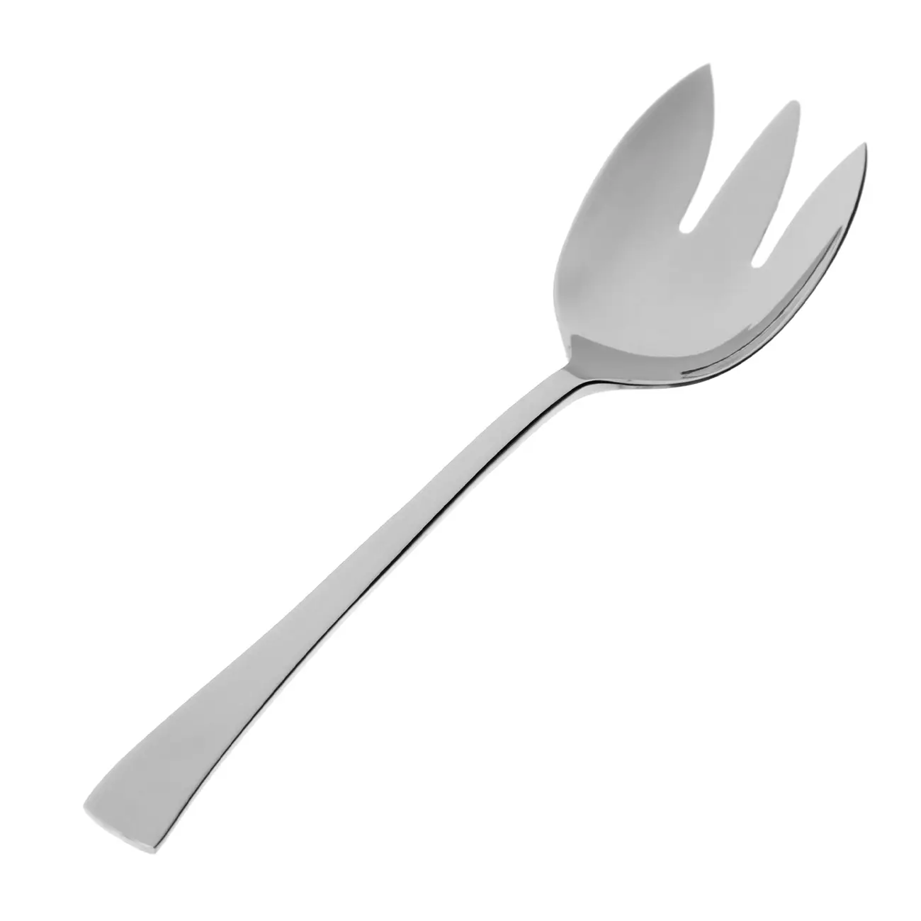 COLHER E GARFO PARA SALADA COM 2 PEÇAS BERNA - INOX - Foto 3