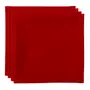 GUARDANAPO DE TECIDO 40 CM X 40 CM CONJUNTO COM 4 SPLENDID - VERMELHO - Foto 1