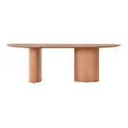 MESA DE JANTAR 2,40 M X 1,20 M ORGANIC - FREIJÓ/FREIJÓ - Foto 1