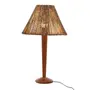 LUMINÁRIA DE MESA MOG C/CUP S MILHUZ - NOZES/FIBRA CLARA - Foto 1