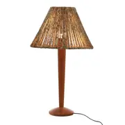 LUMINÁRIA DE MESA MOG C/CUP S MILHUZ - NOZES/FIBRA CLARA - Foto 1