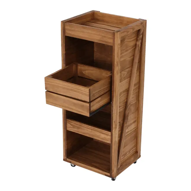 FRUTEIRA DE CHÃO 1 M X 34 CM CRATES - ENCERADO CASTANHO - Foto 4