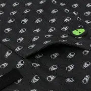 AVENTAL CAVEIRA - PRETO/VERDE FLUOR - Foto 3