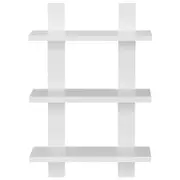 PRATELEIRA TRIPLA 60 CM X 40 CM X 19 CM DON - BRANCO - Foto 1