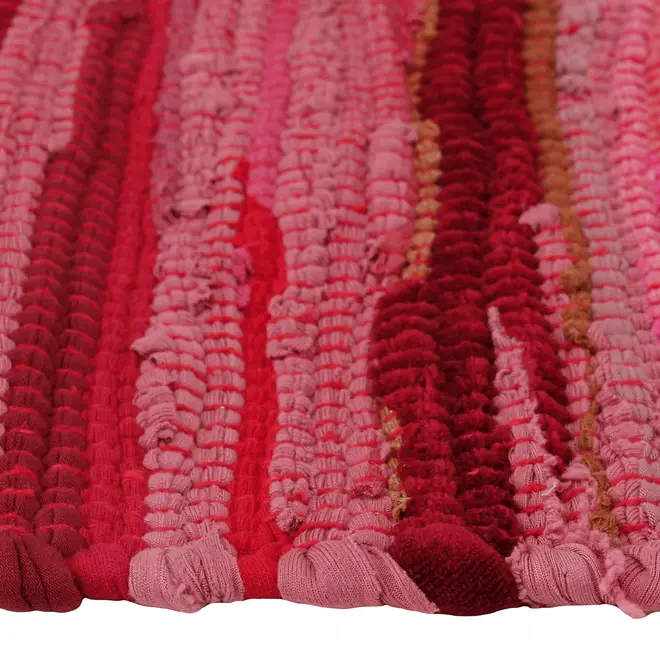 TAPETE 50 CM X 1,20 M FAMILY CHINDI - VERMELHO/MULTICOR - Foto 4
