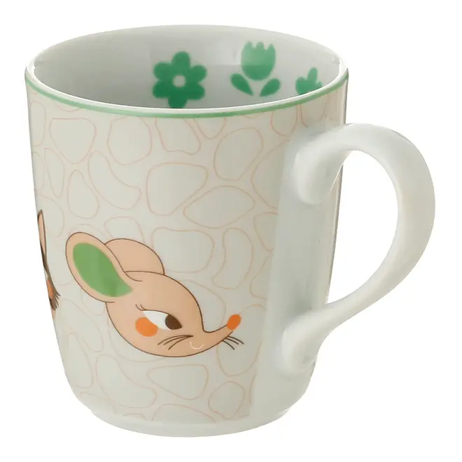 CANECA 240 ML FEIRA DOS BICHOS - MANJERICÃO/CASCA DE URUCUM - Foto 3