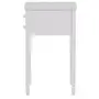 MESA DE CABECEIRA 2 GAVETAS MODEL - BRANCO - Foto 3