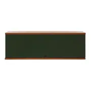 ARMÁRIO DE COZINHA AÉREO 1,20 M 1 PORTA BASCULANTE POAH - MUSGO/NOZES - Foto 1