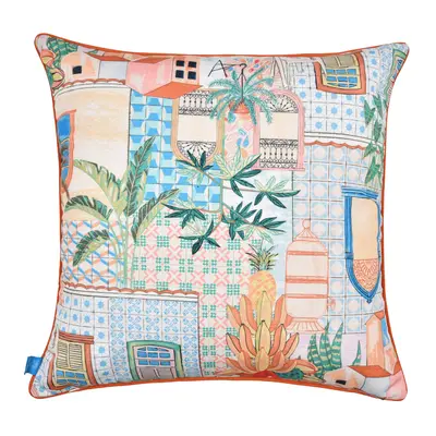 ALMOFADA 60 CM X 60 CM SAUDADE TROPICAL