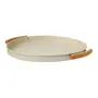 BANDEJA 36 CM MIXED BAMBOO - OFF WHITE/BAMBU - Foto 4