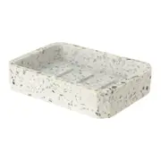 SABONETEIRA TERRAZZO FUSION - BRANCO/ESTANHO - Foto 2