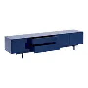 RACK 3 PORTAS/2 GAVETAS 2,08 M X 45 CM MONOLITH - LAZULITE - Foto 4
