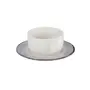 XÍCARA CAFÉ 50 ML SALINA I - BRANCO/AZUL - Foto 14