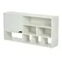 NICHO 1 PORTA 1,10 M X 23 CM WINK - BRANCO - Foto 3