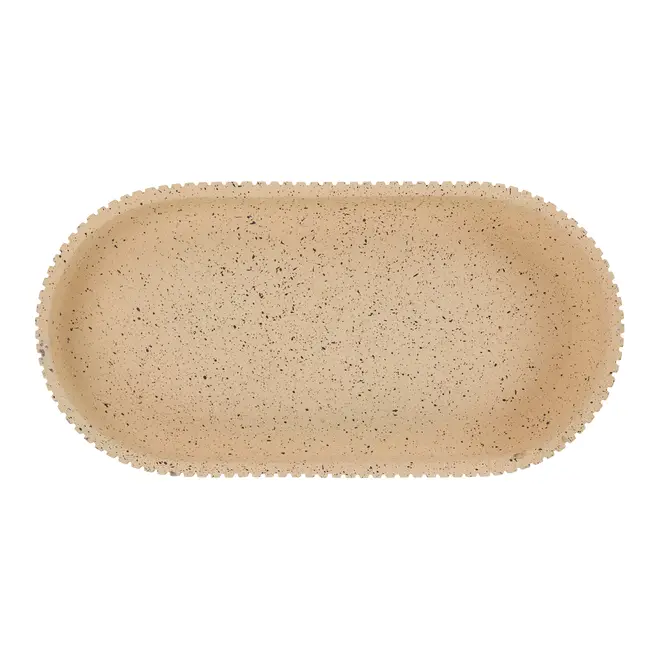 BANDEJA/PORTA-JOIAS 34 CM HAZINA - BEGE - Foto 5