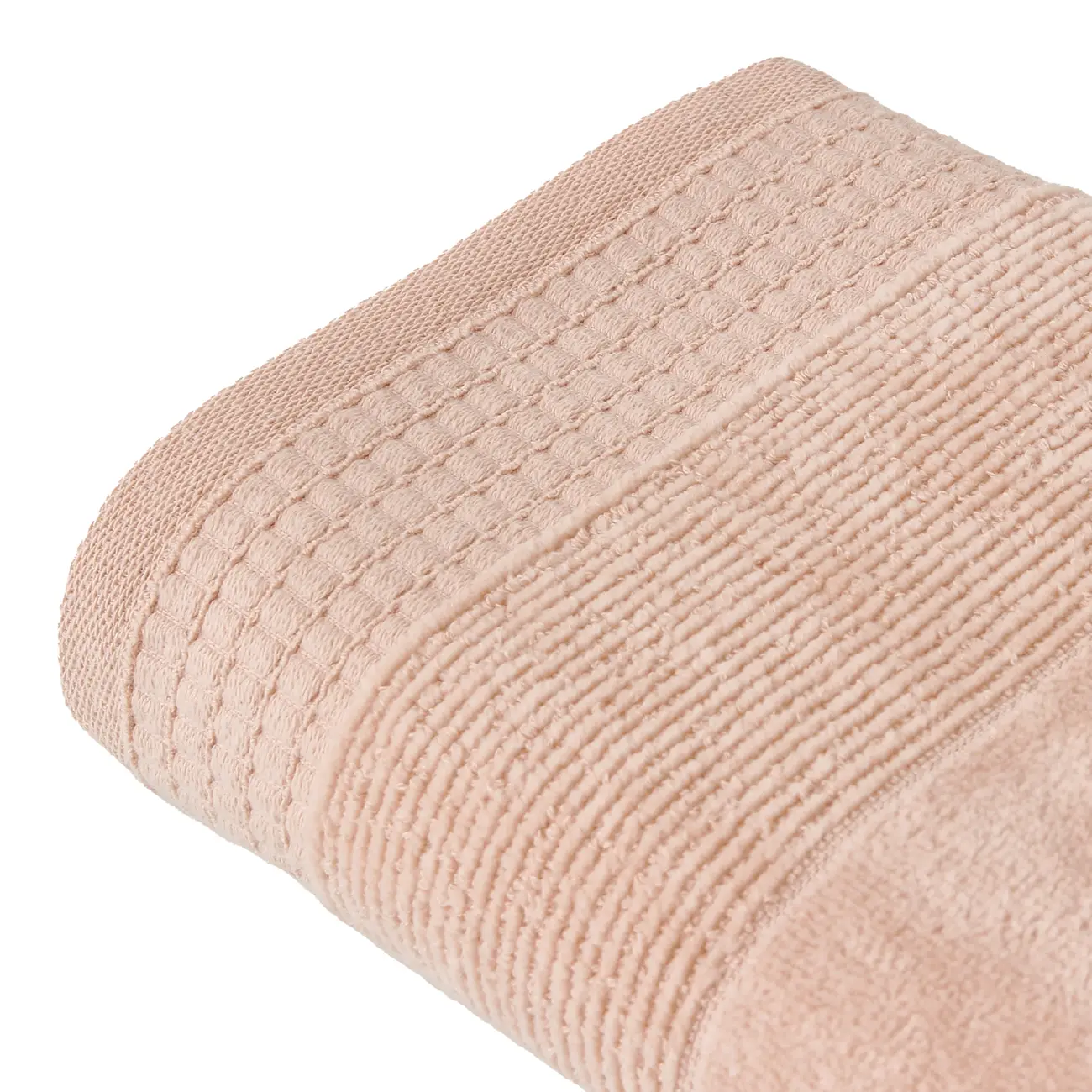 TOALHA DE ROSTO 80 CM X 48 CM DOUX AU TOUCHER - VIN ROSE - Foto 3