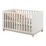 BERÇO 70 CM 2 EM 1 - BERÇO/MINICAMA DULCE - BRANCO/NATURAL WASHED - Foto 5