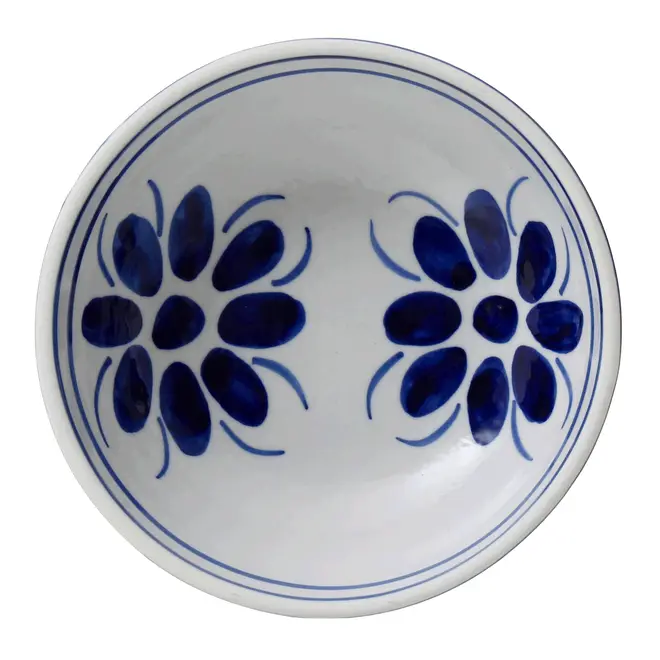TIGELA 16 CM MONTE SIÃO - BRANCO/AZUL - Foto 4