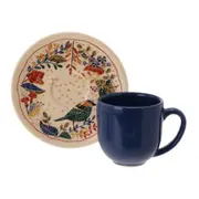 XÍCARA CAFÉ 70 ML BEM QUE TE VI - MULTICOR/AZUL - Foto 1