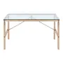 MESA 1,30 M X 75 CM PONTES - OAK FEEL/GRAFITE SATIN - Foto 5