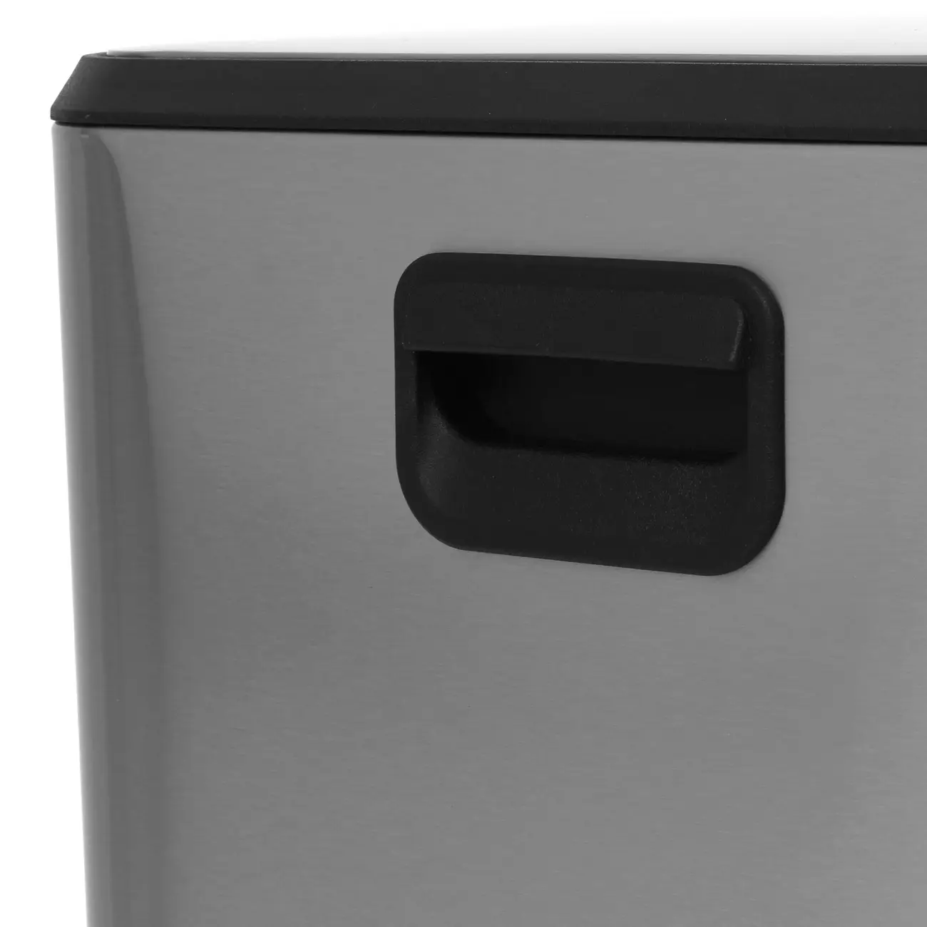 LIXEIRA COM PEDAL 30 L LEXING - INOX/PRETO - Foto 9