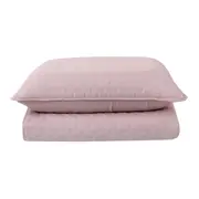 JOGO COLCHA SOLTEIRO 2 PEÇAS PETIT POIS - ROSA CLARO - Foto 1